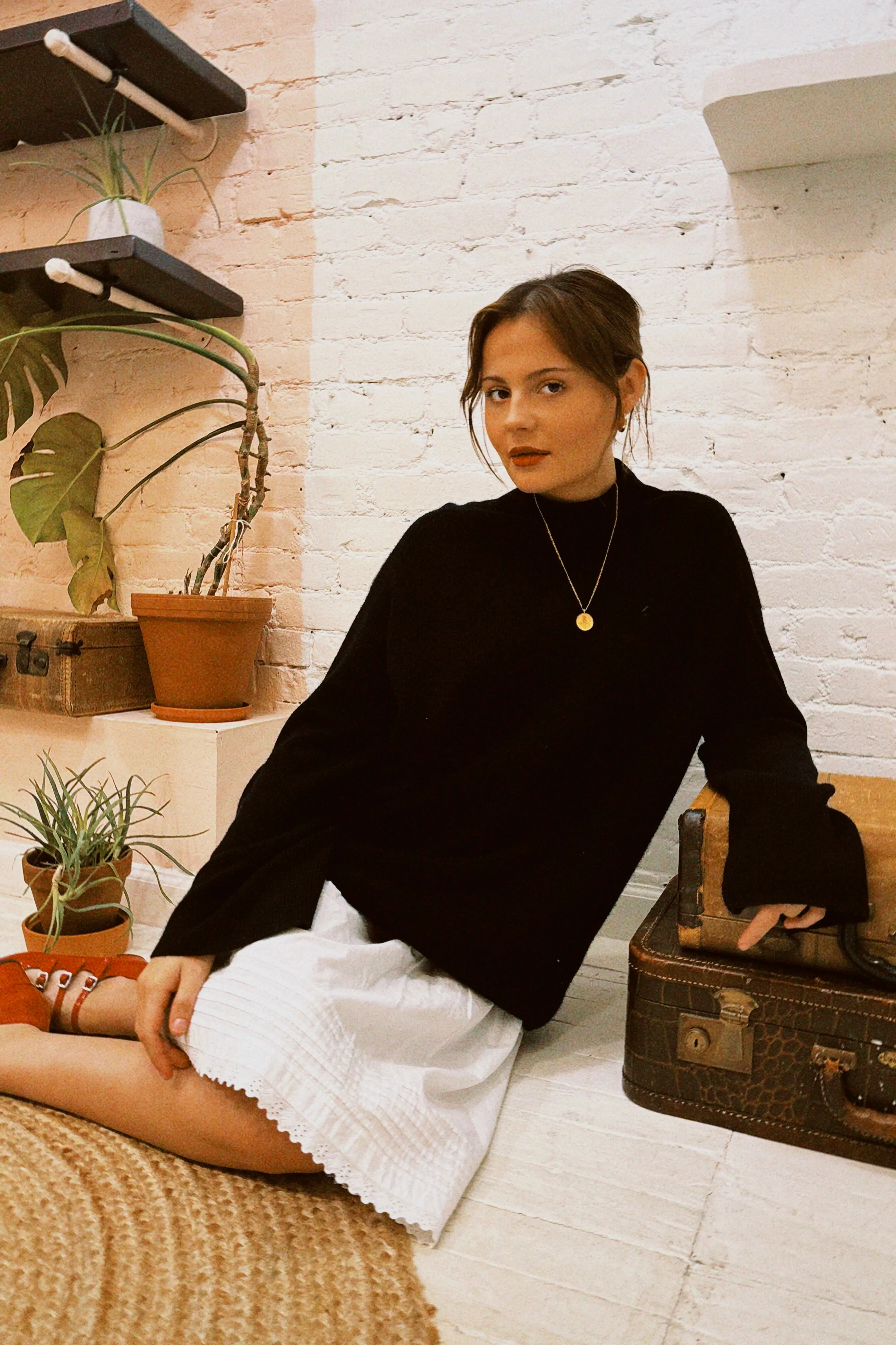 DEMYLEE ZODIN CASHMERE SWEATER